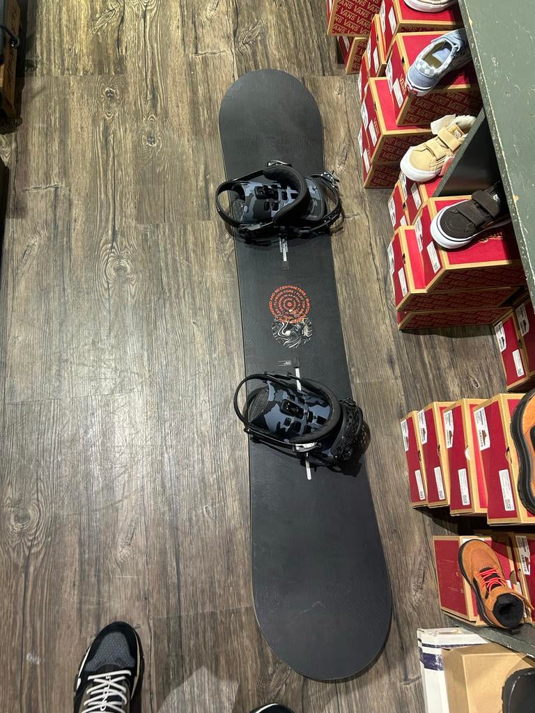Snowboard met bindingen (1,48), Ophalen of Verzenden, Gebruikt, Board
