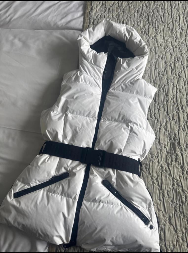 Goldbergh bodywarmer wit zwart 34, Ophalen of Verzenden, Zo goed als nieuw, Maat 34 (XS) of kleiner, Wit