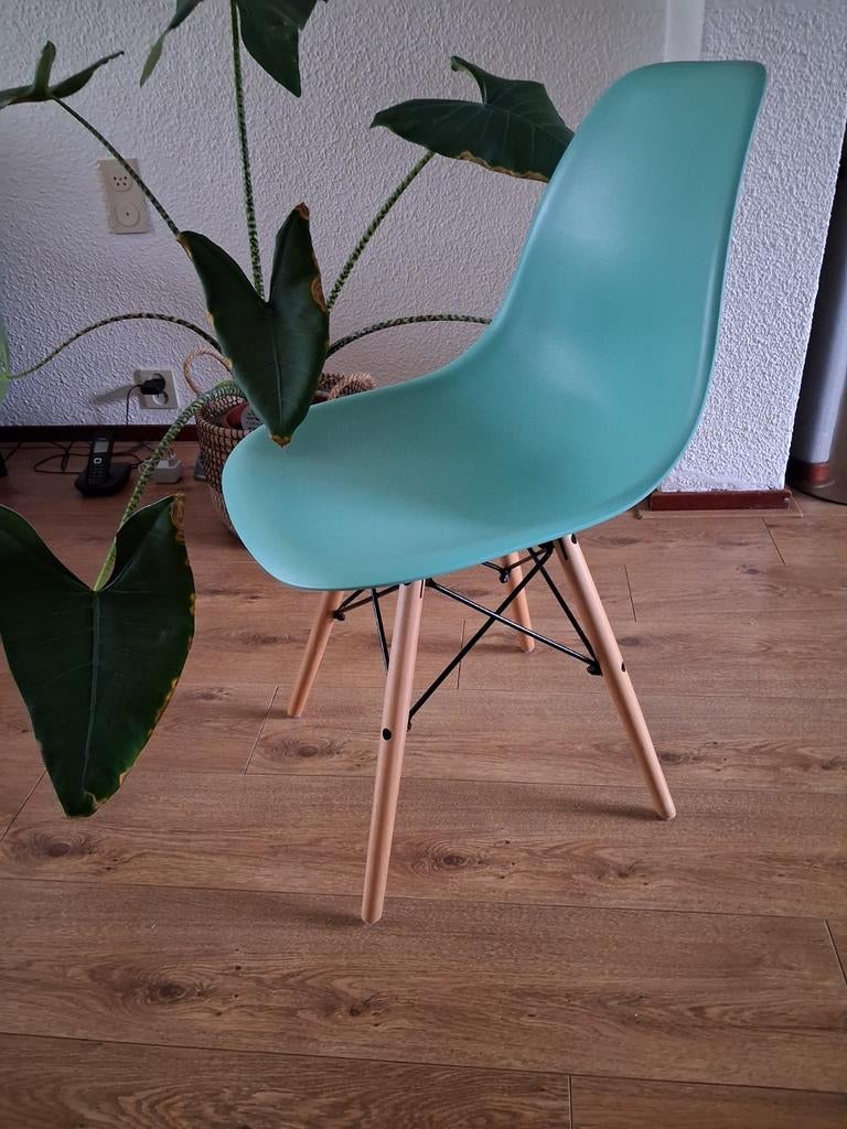 Kuipstoel mint groen, Ophalen of Verzenden, Zo goed als nieuw, Wit, Eén