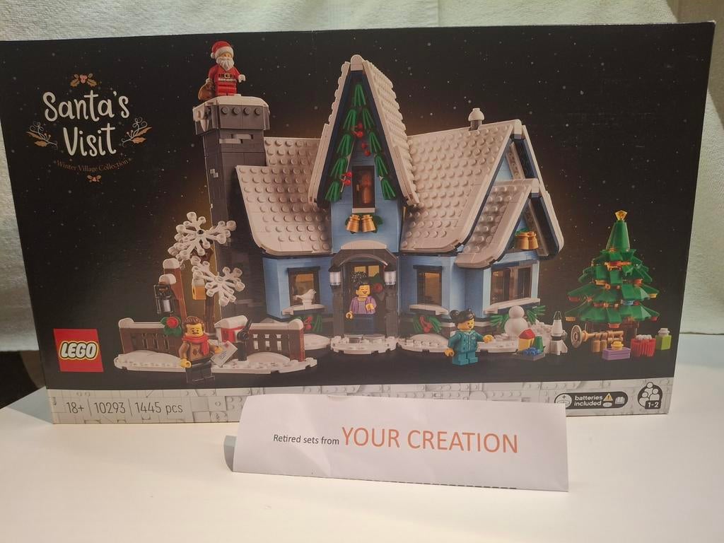 NIEUW LEGO Santa's Visit 10293, Ophalen of Verzenden, Nieuw, Lego