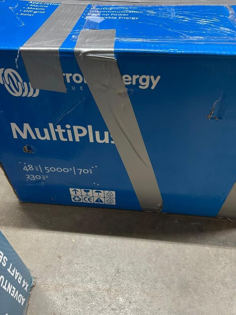 Victron Multiplus 48/5000/70 Omvormer en acculader, Caravans en Kamperen, Ophalen of Verzenden, Zo goed als nieuw