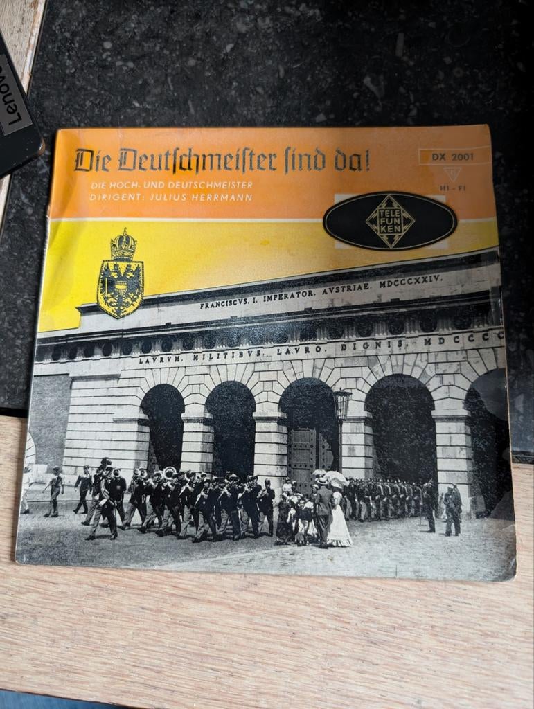 Julius Hermann - Die Deutschmeister sind da!, Ophalen of Verzenden, Gebruikt, Pop