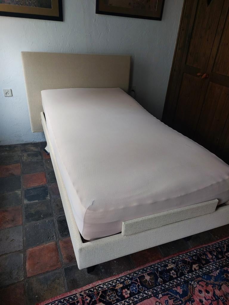 Röwa Unicata Senioren Hoog Laag Bed 100x200 ZGAN, Eenpersoons, Ophalen of Verzenden, Zo goed als nieuw, 200 cm