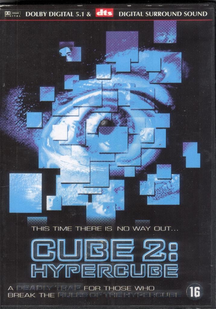 Cube 2: Hypercube, Vanaf 16 jaar, Ophalen of Verzenden, Gebruikt, Science Fiction