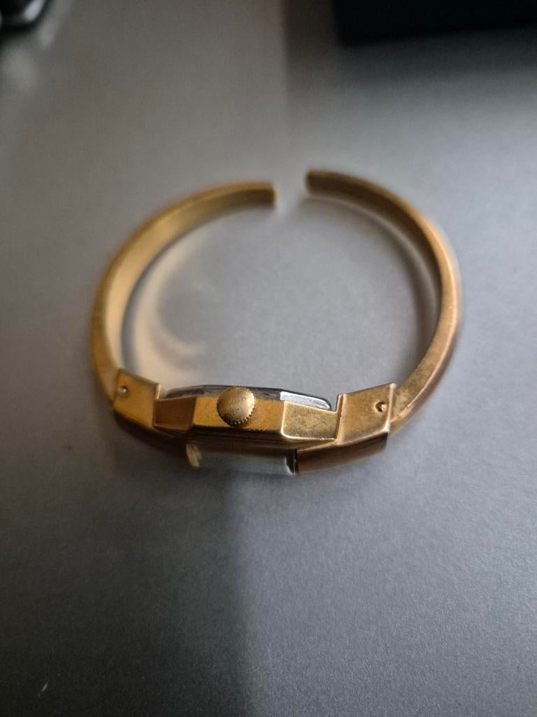 Vintage Gouden Dameshorloge, Ophalen, Gebruikt