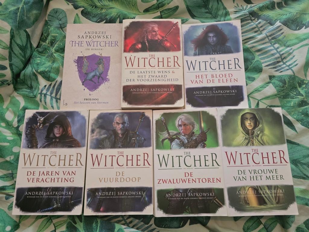 Andrzej Sapkowski: The Witcher serie, paperback Nederlands, Ophalen of Verzenden, Gelezen