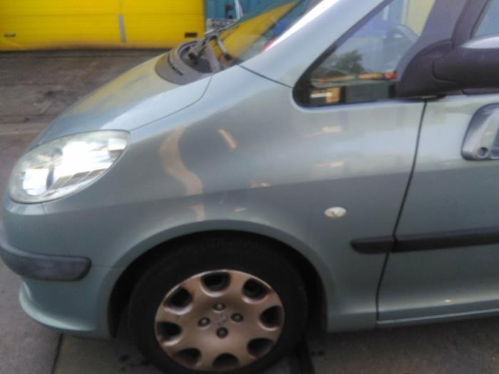 Scherm links-voor van een Peugeot 1007 (EZS), Gebruikt, -, -, Ophalen of Verzenden