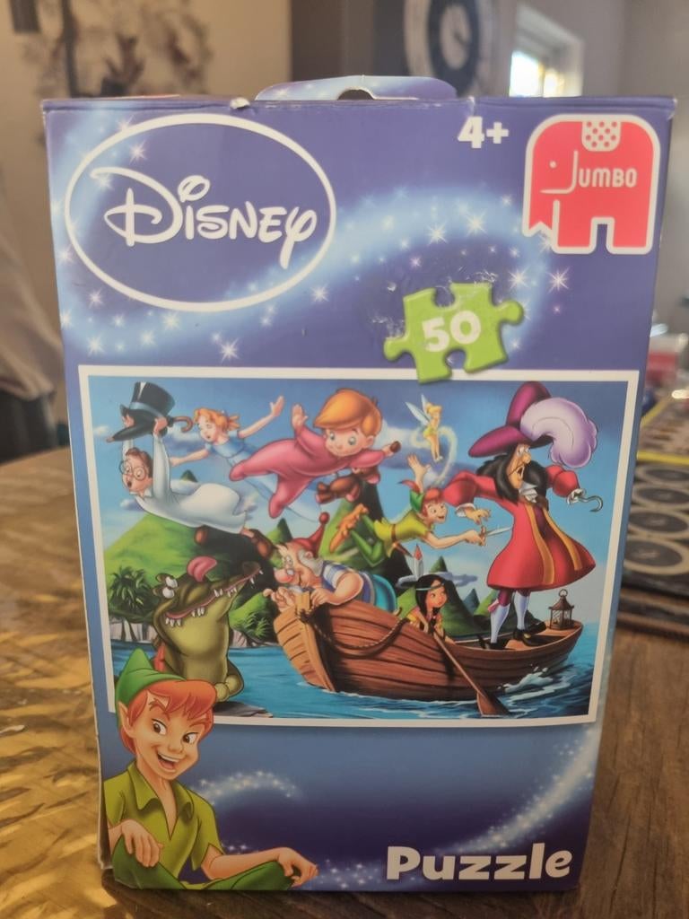 Peter Pan Puzzel - 50 Stukjes, Ophalen of Verzenden, 10 tot 50 stukjes, Zo goed als nieuw, 4 tot 6 jaar
