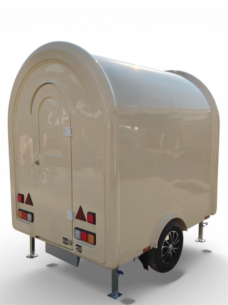 Foodtruck verkoopwagen, Ophalen