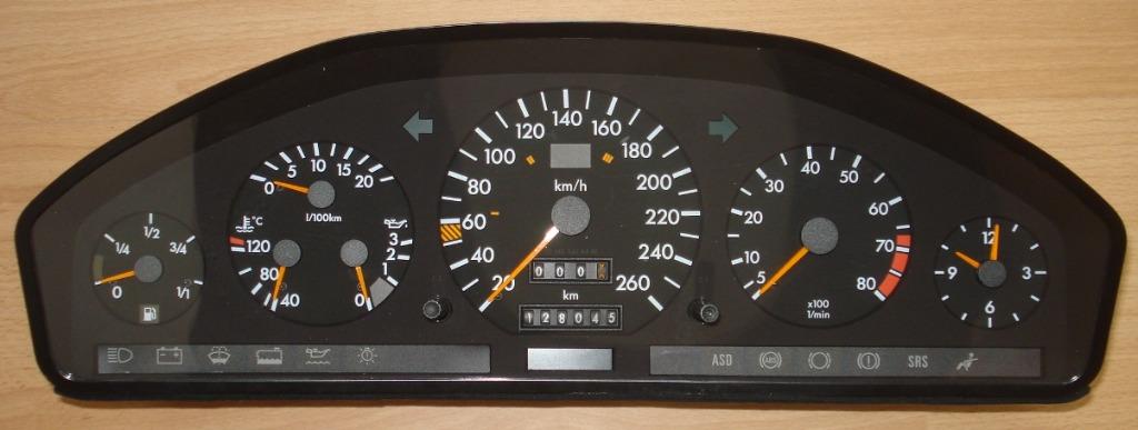 Kmteller MB 129 / W140 herstel instrumentenbord, Auto-onderdelen, Dashboard en Schakelaars, Mercedes-Benz, Gebruikt, Ophalen of Verzenden