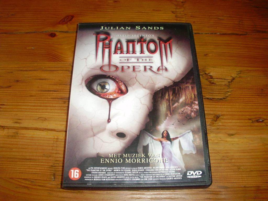 Phantom of the Opera / film / DVD / Ennio Morricone, Alle leeftijden, Ophalen of Verzenden, 1940 tot 1960, Gebruikt