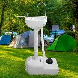 Mobiele Wastafel - Ideaal voor Camping!, Ophalen of Verzenden, Gebruikt