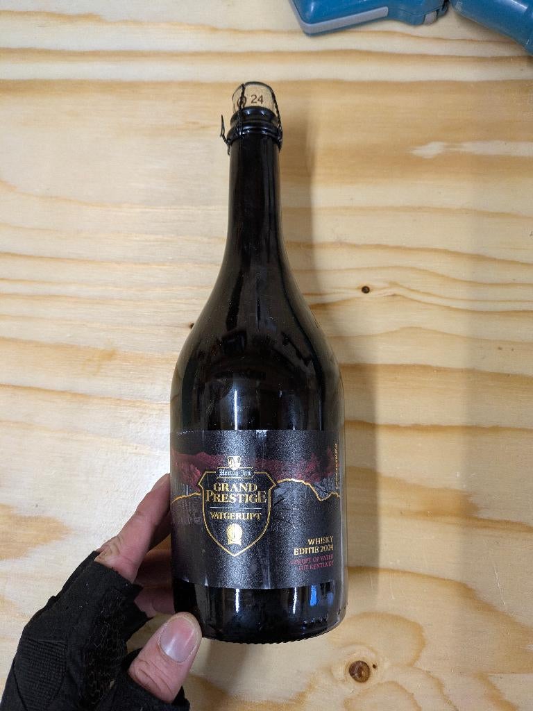 Hertog Jan Grand Prestige Vatgerijpt 2024 Kentucky, Verzamelen, Biermerken, Ophalen of Verzenden, Nieuw, Flesje(s), Hertog Jan