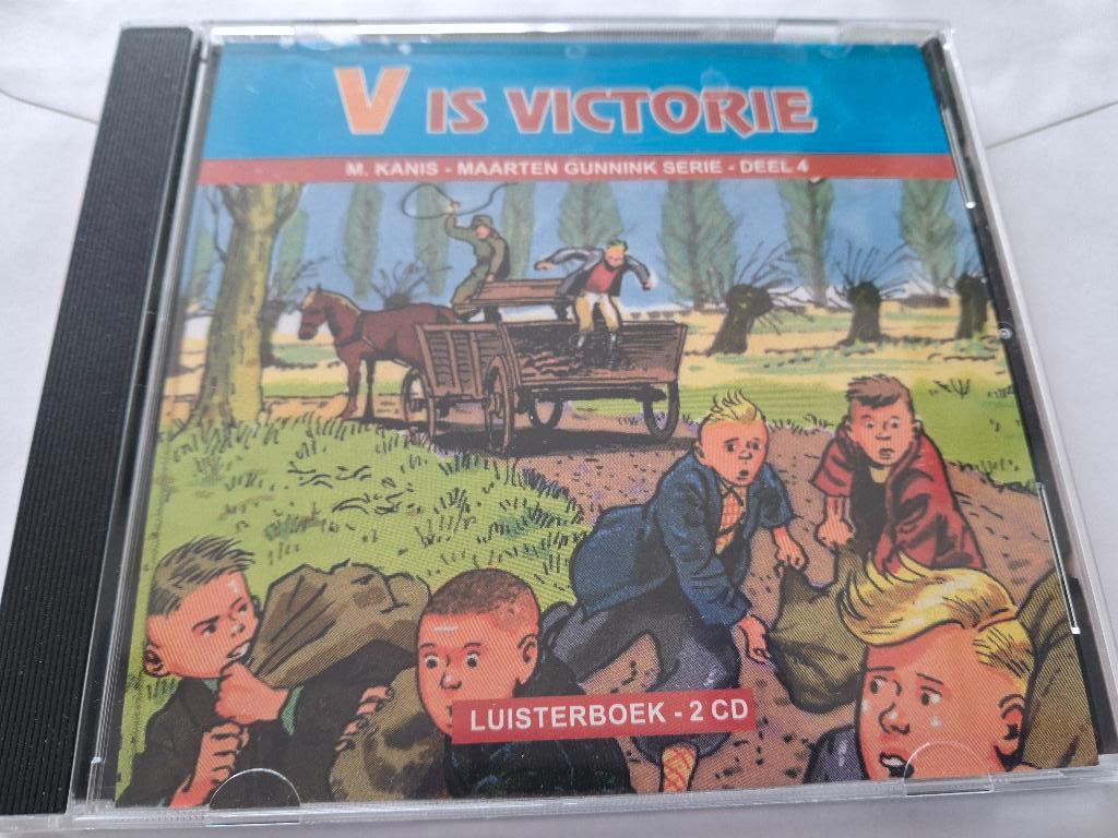 Luister CD V is Victorie door M. Kanis, Boeken, Luisterboeken, Ophalen of Verzenden, M. Kanis, Cd, Kind