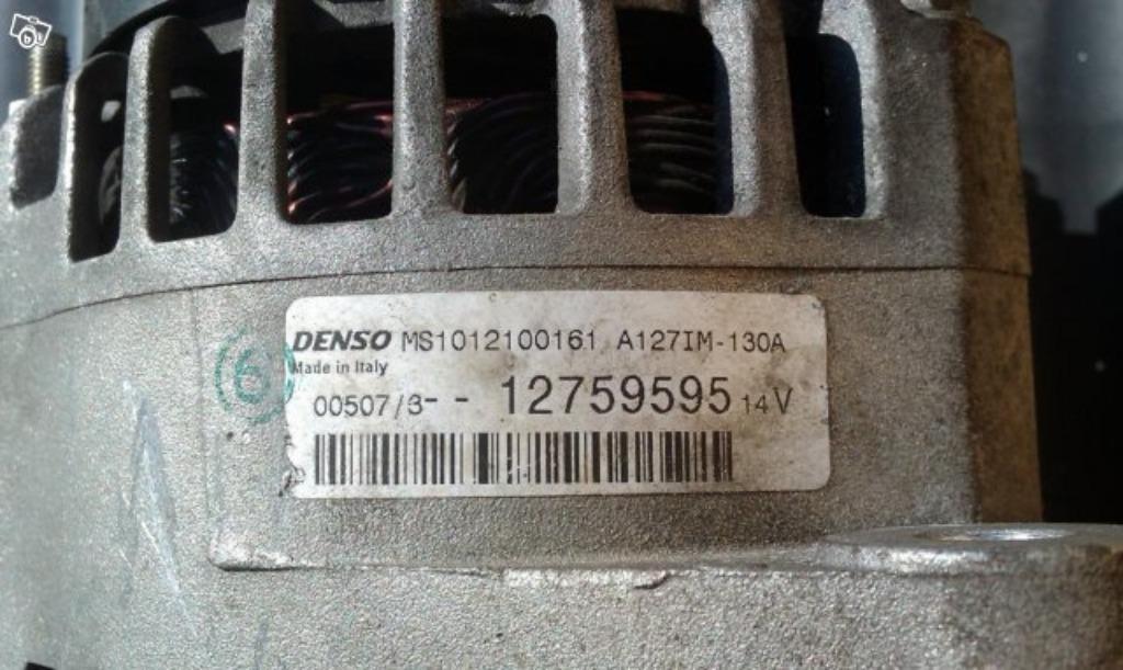 Alternator Saab 9-3 9-5 herstelling (Diesel), Auto-onderdelen, Ophalen of Verzenden, Gebruikt, Opel