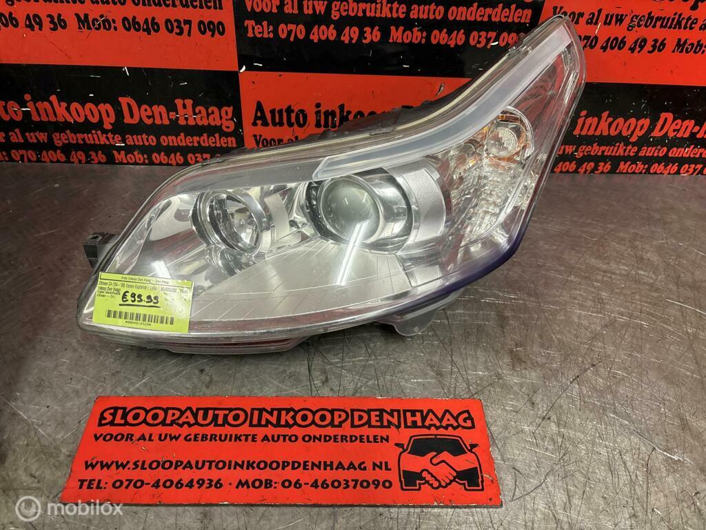 Citroen C4 ('04-'08) Xenon Koplamp | Links | 9646894380 |, Ophalen of Verzenden, Gebruikt, Citroën