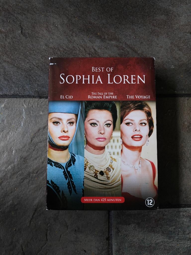 Sophia Loren dvd box, Alle leeftijden, Ophalen of Verzenden, 1940 tot 1960