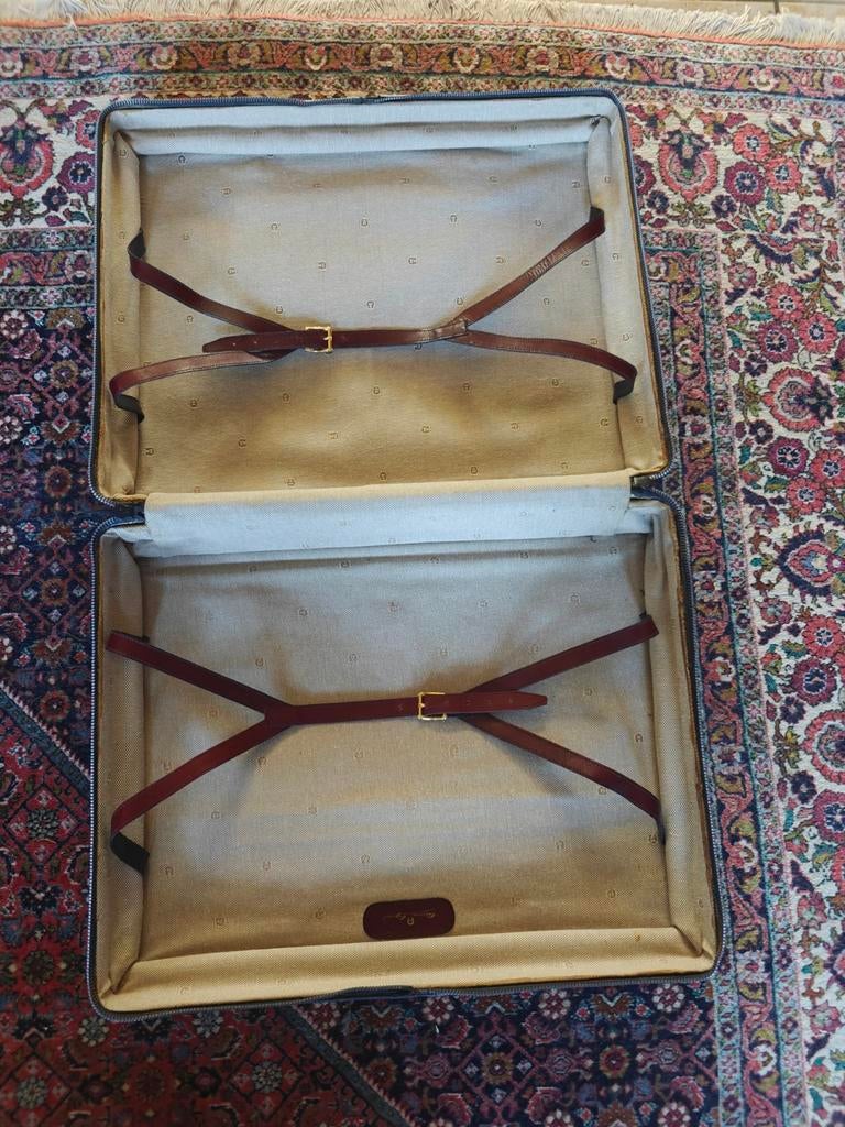 Etienne Aigner Lederen Tas, Ophalen of Verzenden, Gebruikt, Bruin, Handtas