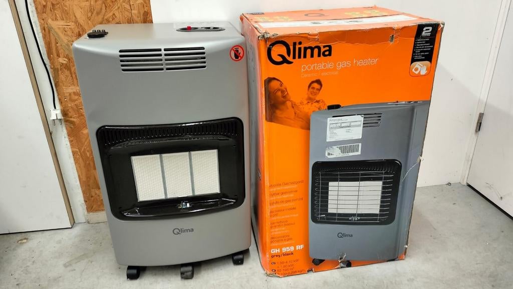 Qlima Gaskachel - Nieuw met kleine schades - Meerdere, Huis en Inrichting, Kachels, Overige brandstoffen, Nieuw, Petroleumkachel