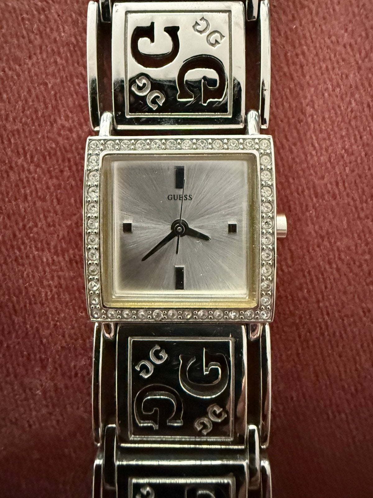 Zilveren horloge Guess, Ophalen, Staal, Guess, Zo goed als nieuw