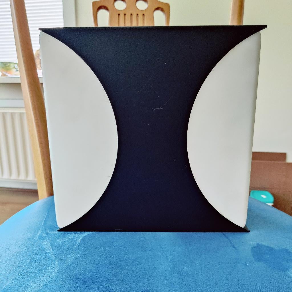 Vintage wandlamp of plafondlamp van RAAK, Ophalen, Gebruikt, Glas, Jaren 1960, 1970