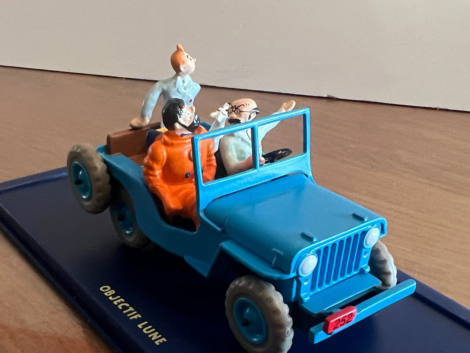 Kuifje Jeep 'Objectif Lune' modelauto, Ophalen of Verzenden, Zo goed als nieuw, Auto, Overige merken
