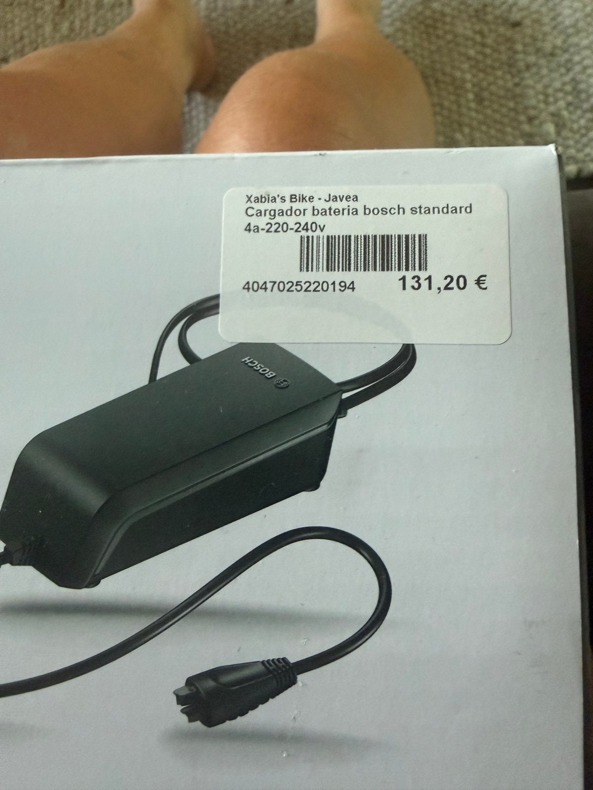 Bosch fietslader 4A-220-240V, Ophalen of Verzenden, Nieuw