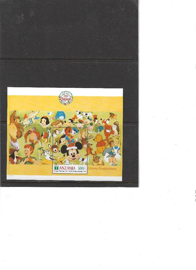 Mi 167 Disney. Tanzania. Postffris, Ophalen of Verzenden, Postfris, Overige thema's