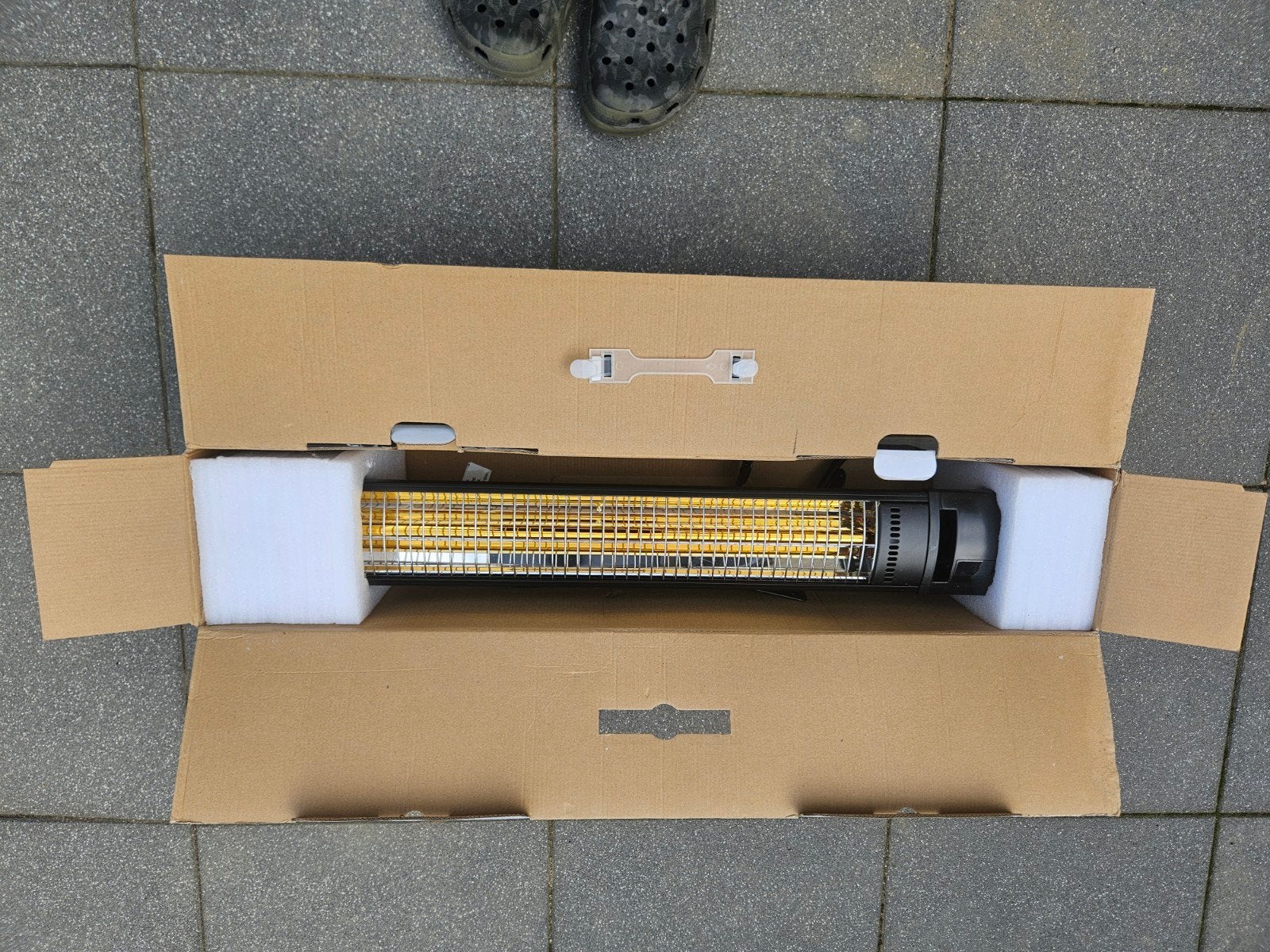 eurom terras heaters, Tuin en Terras, Draaibaar, Zo goed als nieuw, Wand, Ophalen