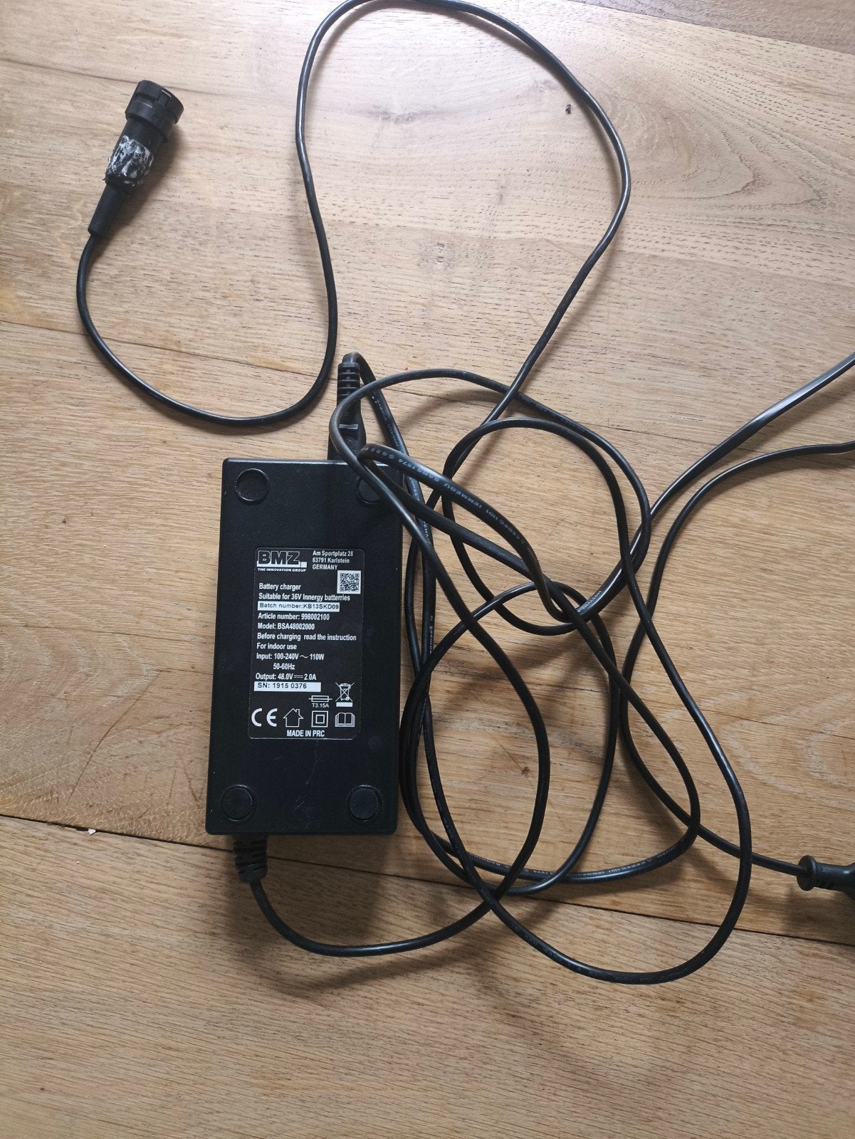 Gazelle Accu lader voor 36V Innergy batterijen, Ophalen of Verzenden, Gebruikt