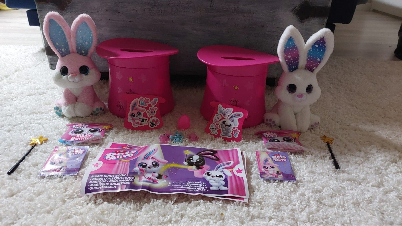 Pets a live magic bunnies, Ophalen, Overige typen