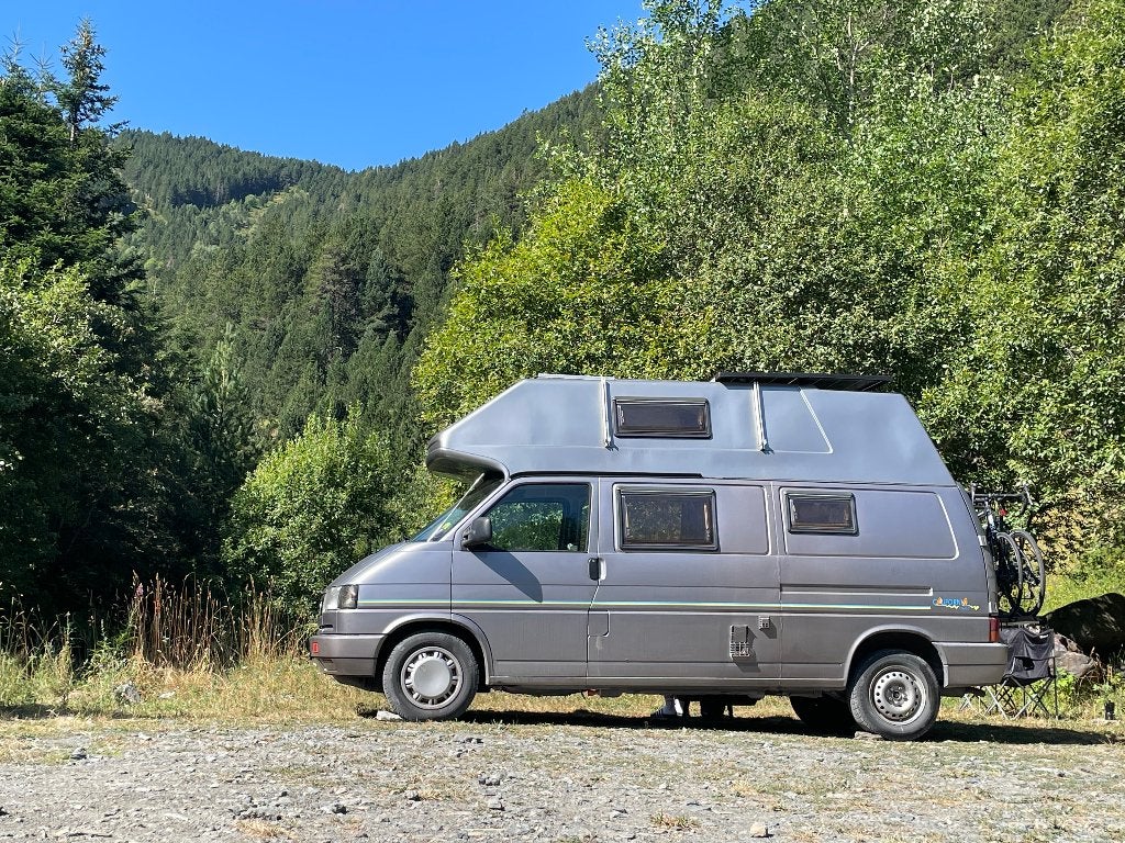 VW T4 California Coach Exclusive Off-Grid Camperbus, Caravans en Kamperen, Chemisch toilet, Buscamper of Camperbus, ABS, Volkswagen