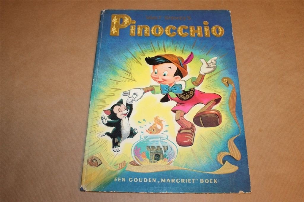 Walt Disneys Pinocchio — Vintage Prentenboek 1956 Margriet, Ophalen of Verzenden, Gelezen