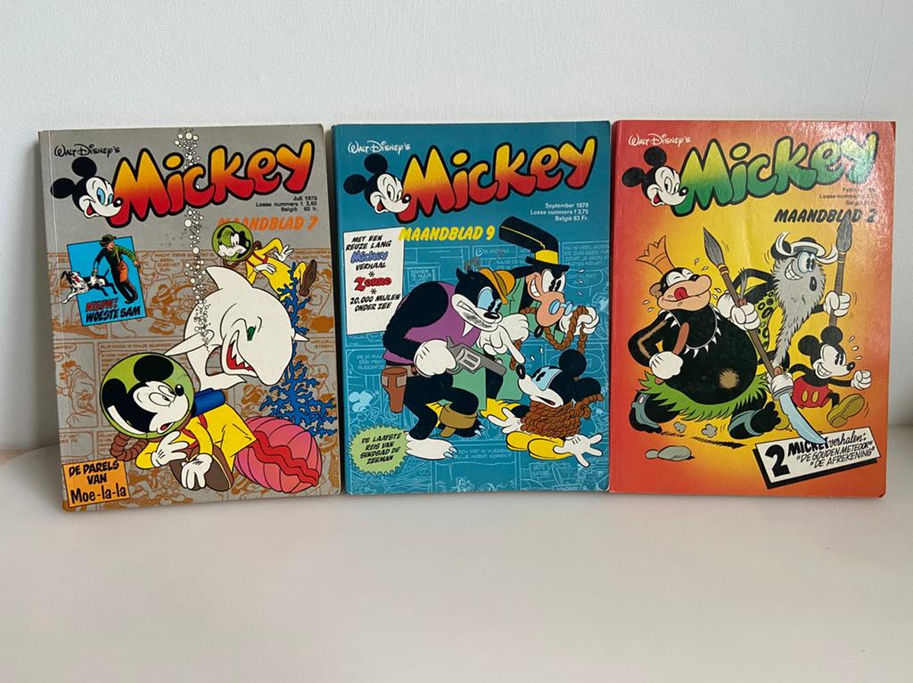 Mickey maandblad, Boeken, Eén comic, Ophalen of Verzenden, Gelezen, Europa