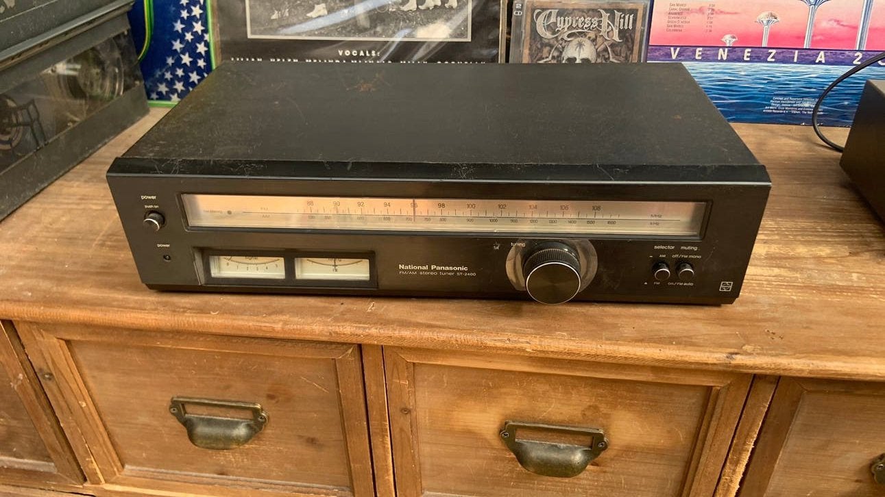 National panasonic tuner, Audio, Tv en Foto, Ophalen of Verzenden, Zo goed als nieuw