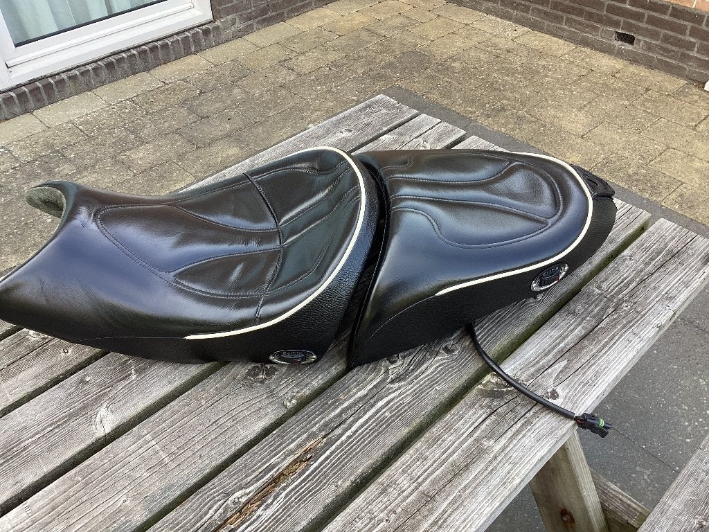 BMW K1200/1300S leren Corbin zadel, Motoren, Ophalen, Gebruikt