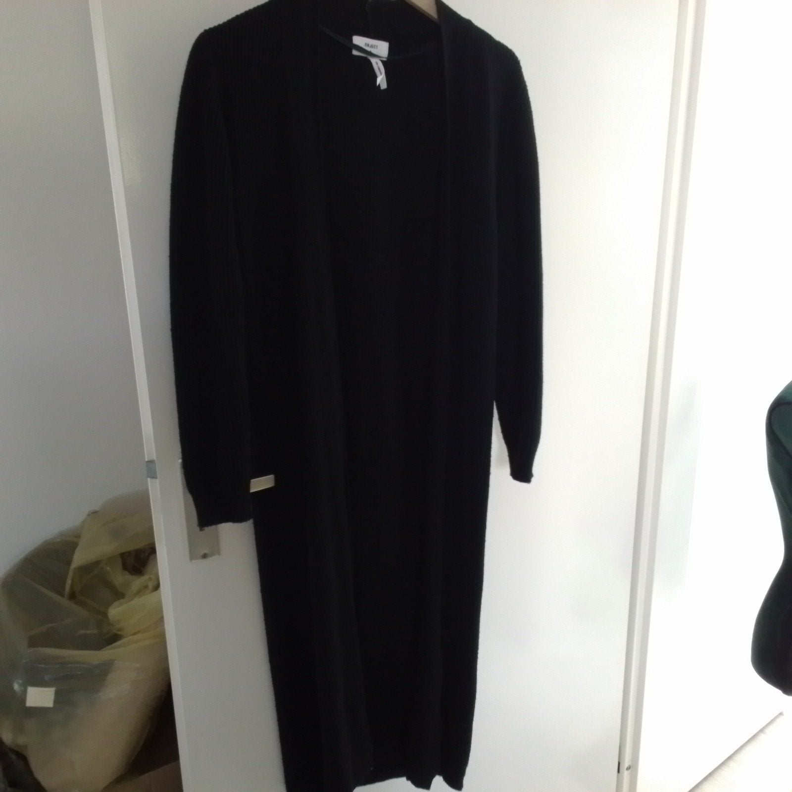 lang vest, Ophalen of Verzenden, Gedragen, Zwart