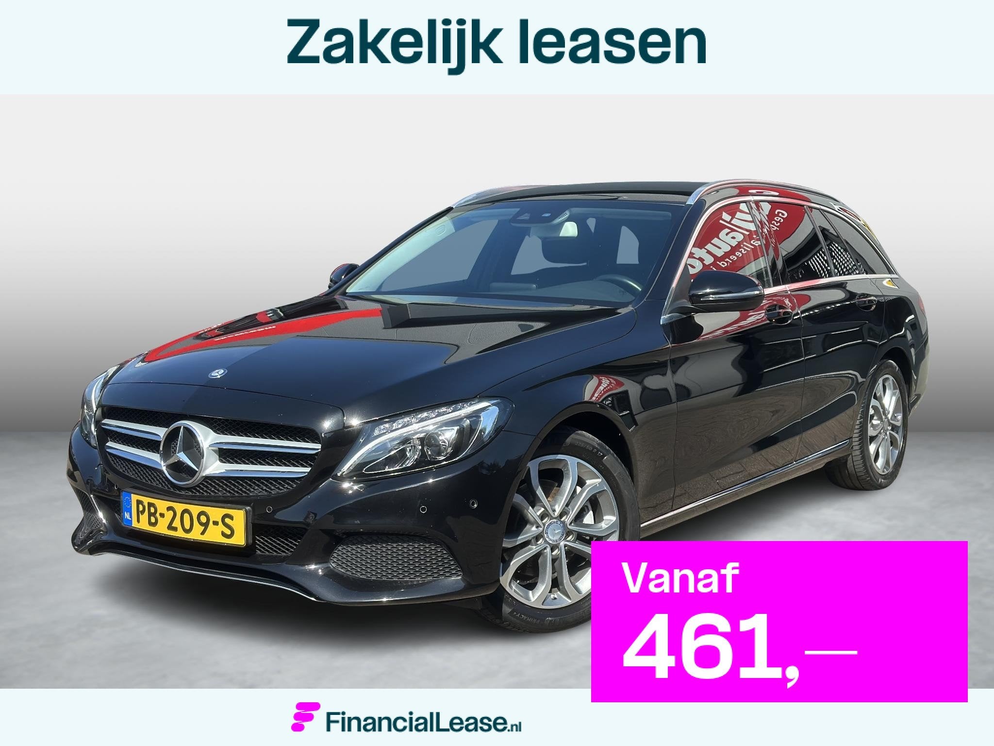 Mercedes-Benz C-klasse Estate 200 Avantgarde, Automaat, Dealer onderhouden, Achterwielaandrijving, 4 cilinders