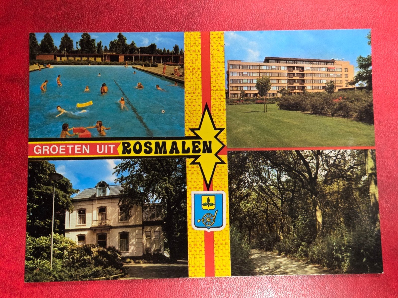 Rosmalen bij den Bosch 4-luik, Ophalen of Verzenden, 1960 tot 1980, Noord-Brabant