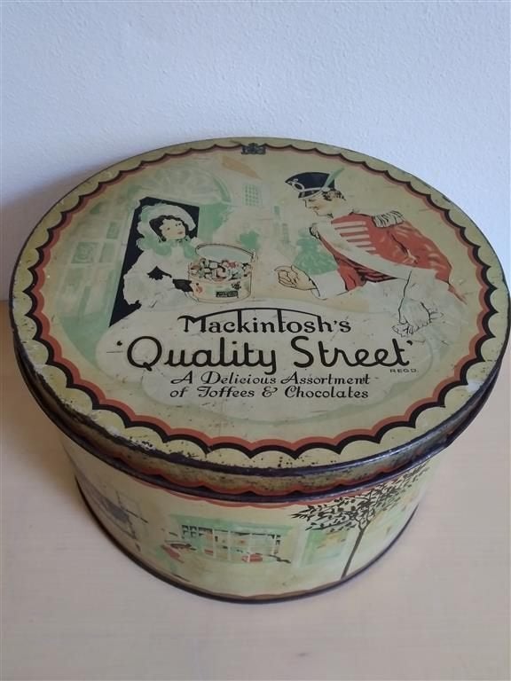 Oud blik jaren 30-jaren 50, Ophalen of Verzenden