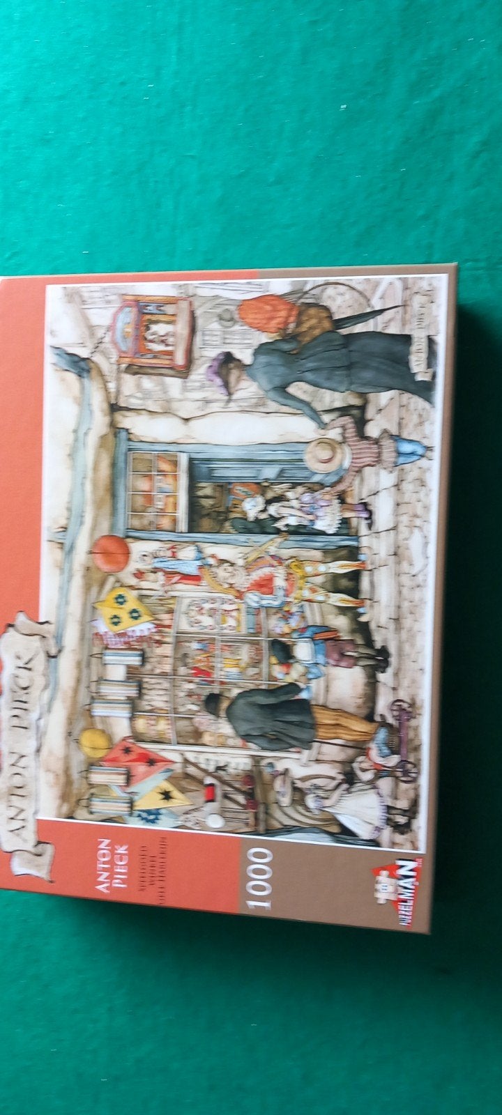 Anton Pieck Legpuzzel 1000 stukjes - De Speelgoedwinkel, Ophalen, 500 t/m 1500 stukjes, Gebruikt, Legpuzzel