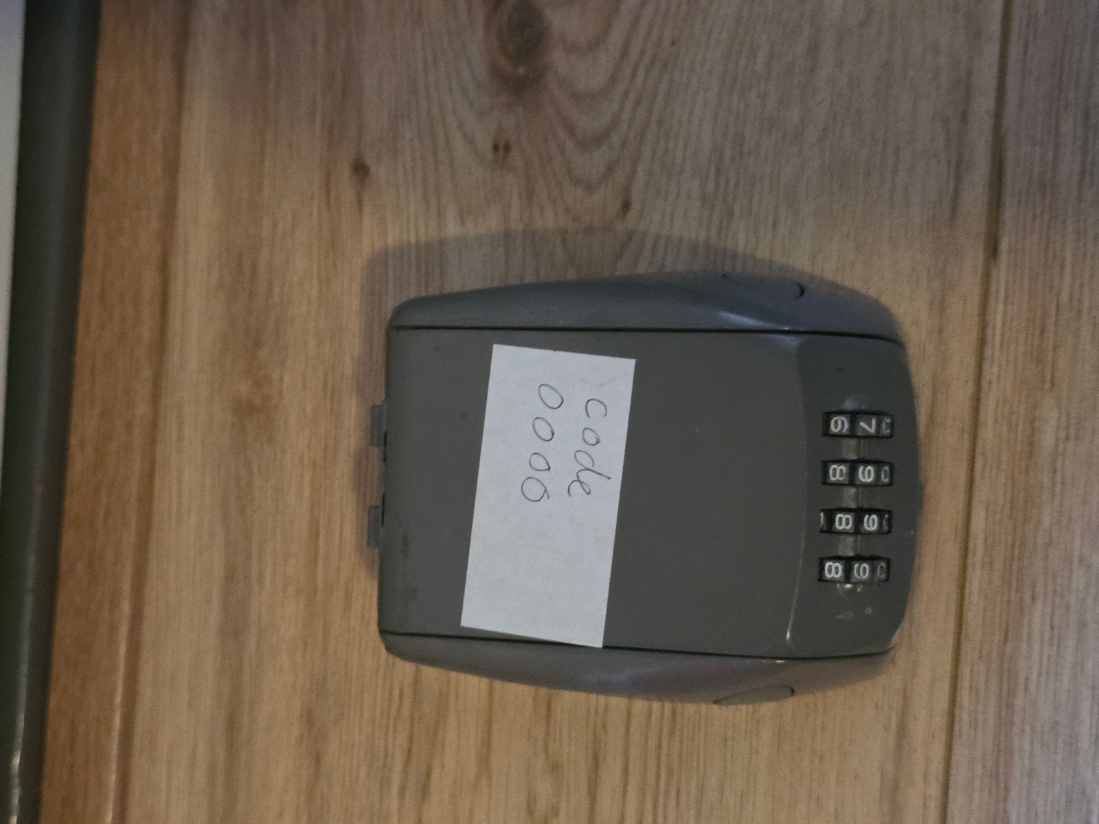 Sleutelkluisje met cijferslot, Ophalen, Gebruikt