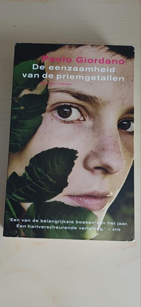 Paolo Giordano - De eenzaamheid van de priemgetallen, Boeken, Ophalen of Verzenden, Zo goed als nieuw, Paolo Giordano