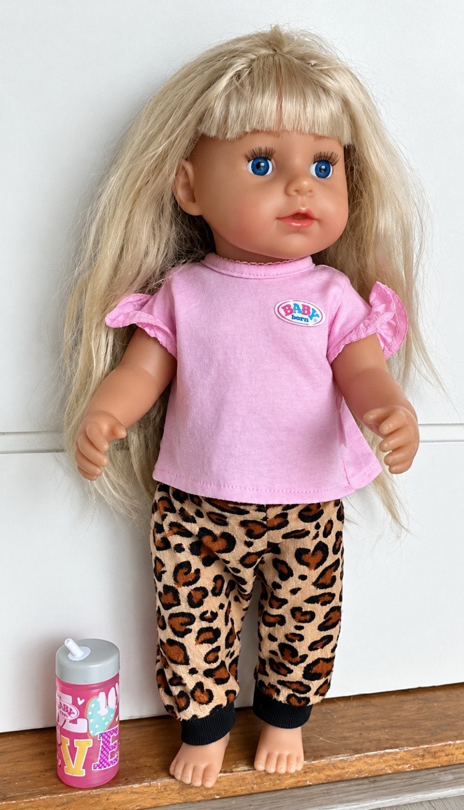 Baby Born Grote Zus pop stevig gelijmd been, Ophalen of Verzenden, Gebruikt, Babypop