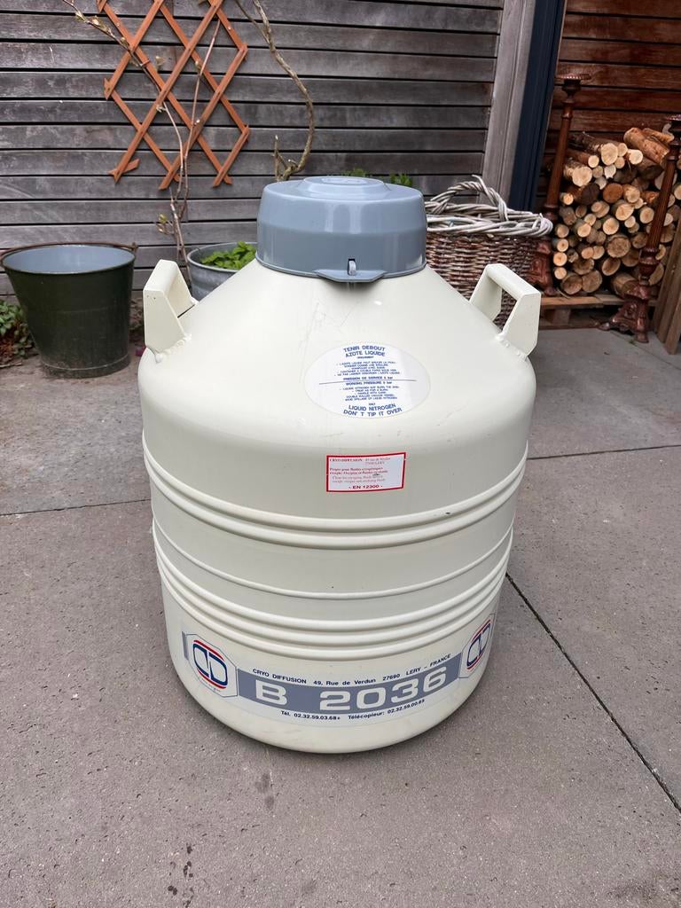 Cry Diffusion B 2036 M Stikstof Container - 36 Liter, Ophalen of Verzenden, Zo goed als nieuw