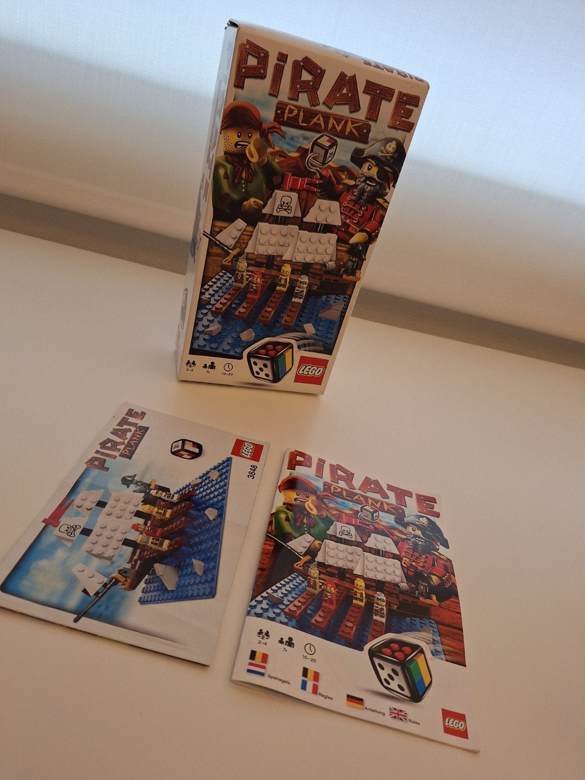 Lego 3848 Pirate Plank spel, Ophalen of Verzenden, Zo goed als nieuw
