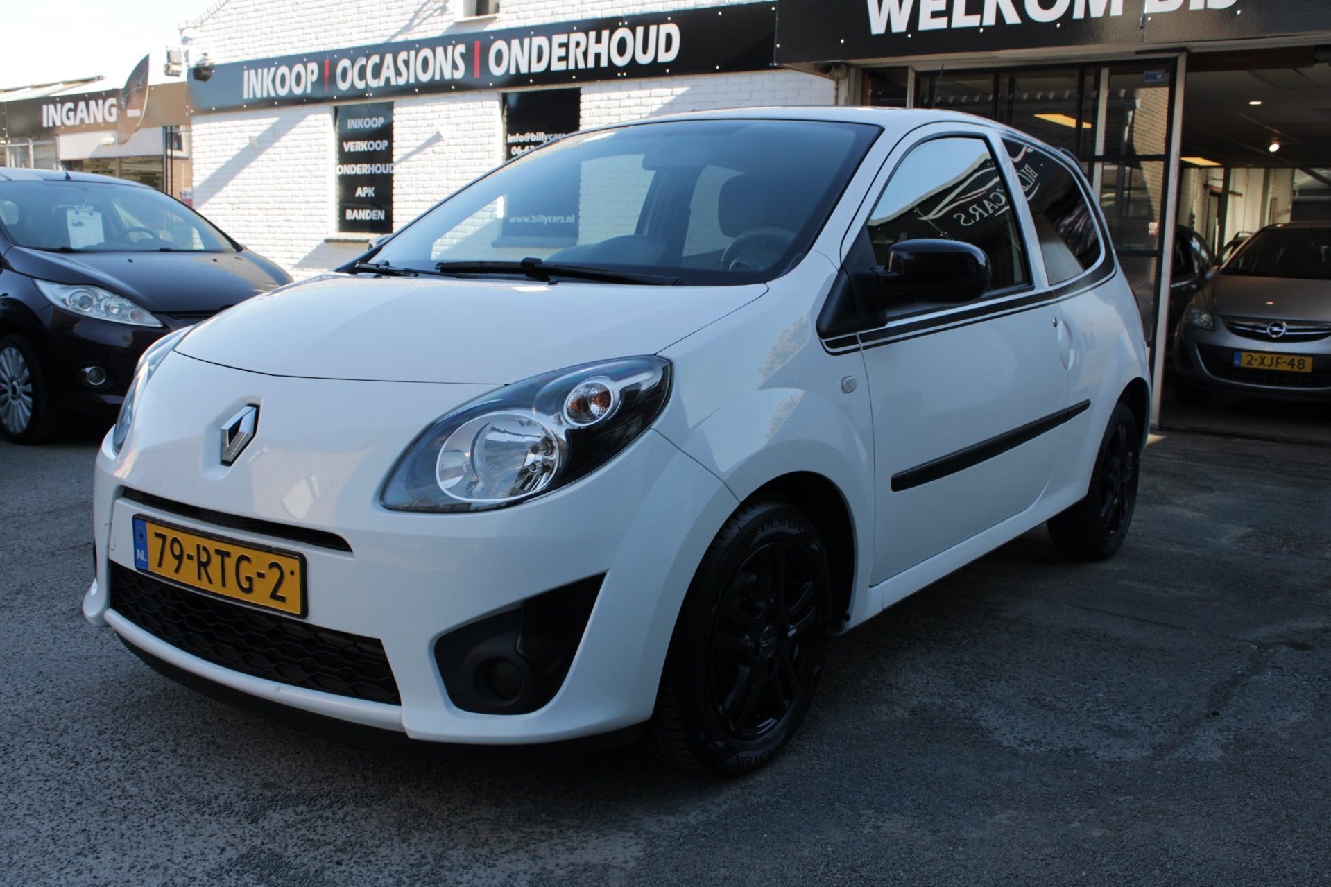 Renault Twingo 1.2-16V Collection / Airco / Licht metalen ve, Auto's, Renault, Gebruikt, 4 cilinders, 4 stoelen, Wit