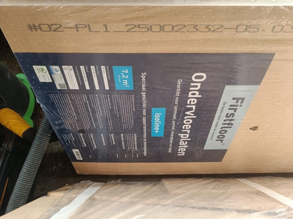 Ondervloer isoline + (3 pakken), Ophalen, Overige materialen, 30 cm of meer, 50 tot 150 cm