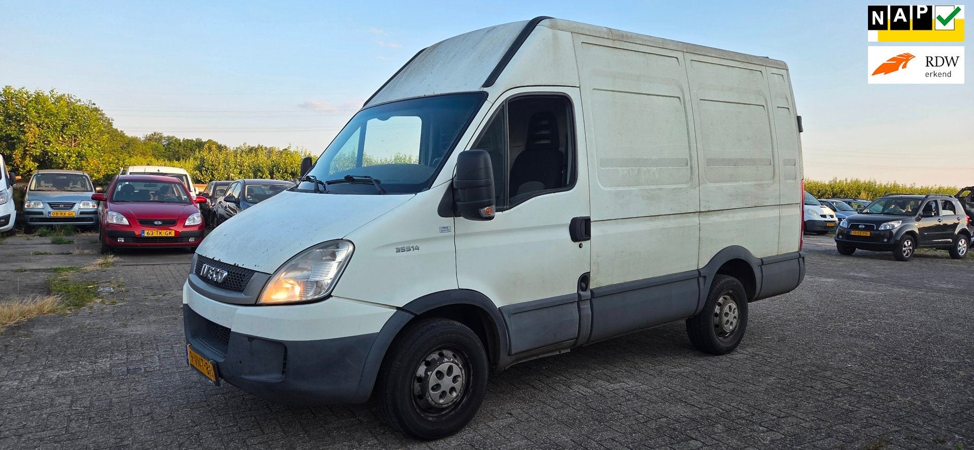 Iveco Daily 35S14V 300 H2 L3 Airco, Auto's, Gebruikt, Iveco, Origineel Nederlands, Bedrijf