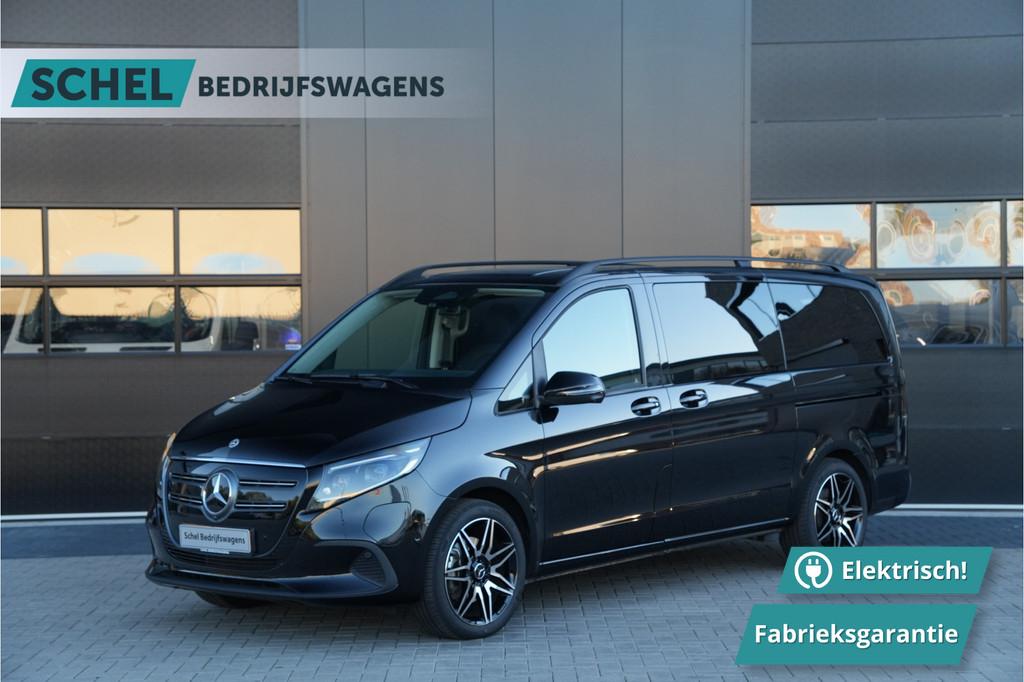 Mercedes-Benz EQV 300 L2 90kWh 204pk - 2x Schuif - Stoel/Stu, Gebruikt, Zwart, 2467 kg, Adaptive Cruise Control